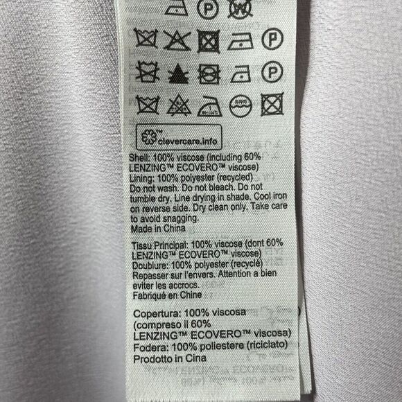 All Saints Floral Midi Dress Wedding Guest Bridesmaid Cream and Gold - Picture 14 of 14